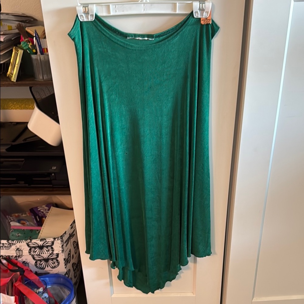 Elegant Green Women's Skirt